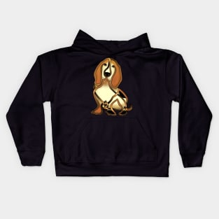 Bassett Hound Kids Hoodie